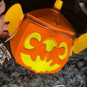 Loungefly stitch Pumpkin Bag